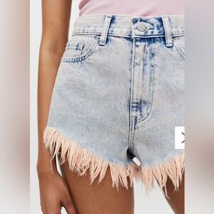 Urban Outfitters High rise cheeky shorts size 25